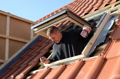 Pose de fenêtres de toit Velux à Tramery